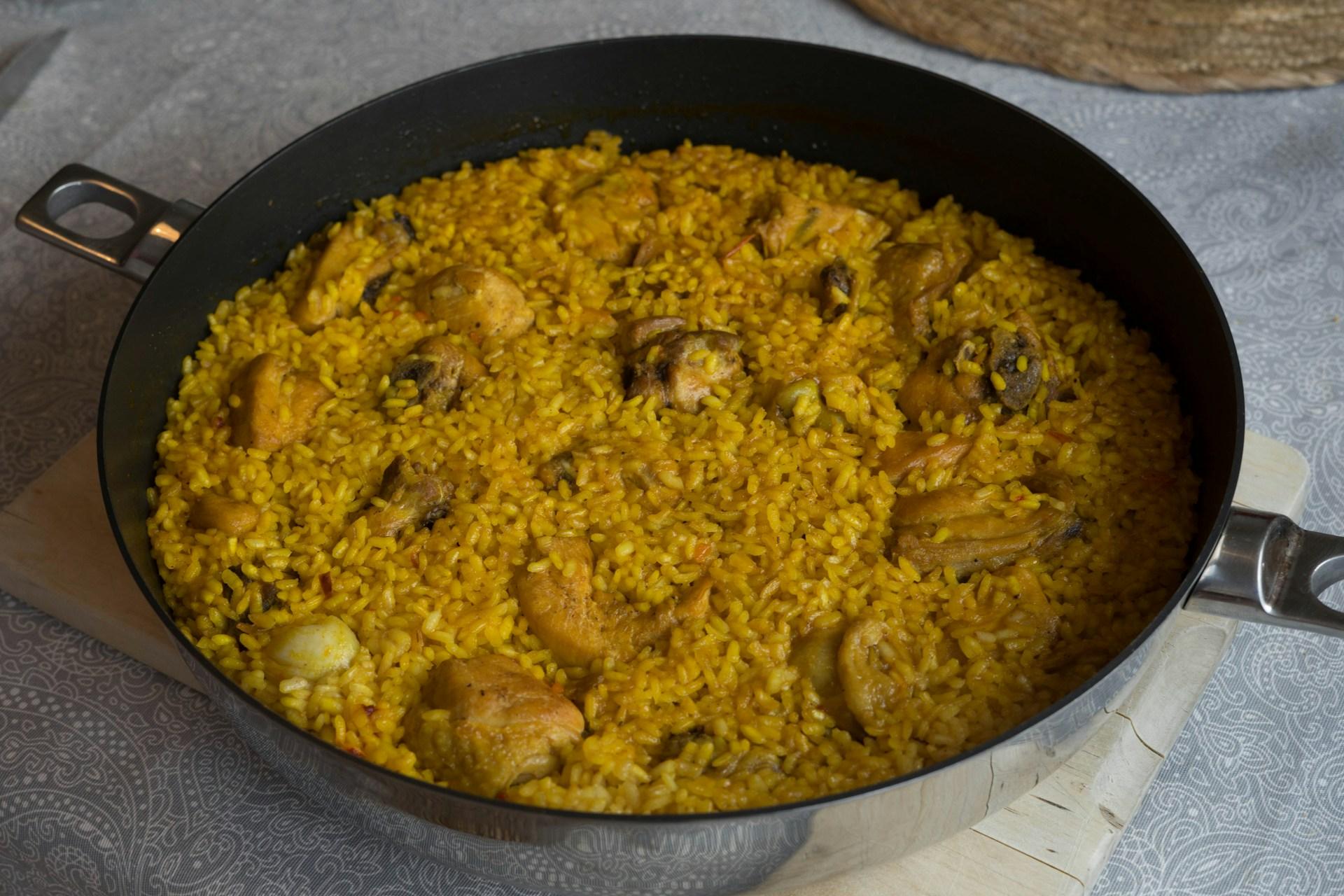 Photo: Brazilian rice and chicken