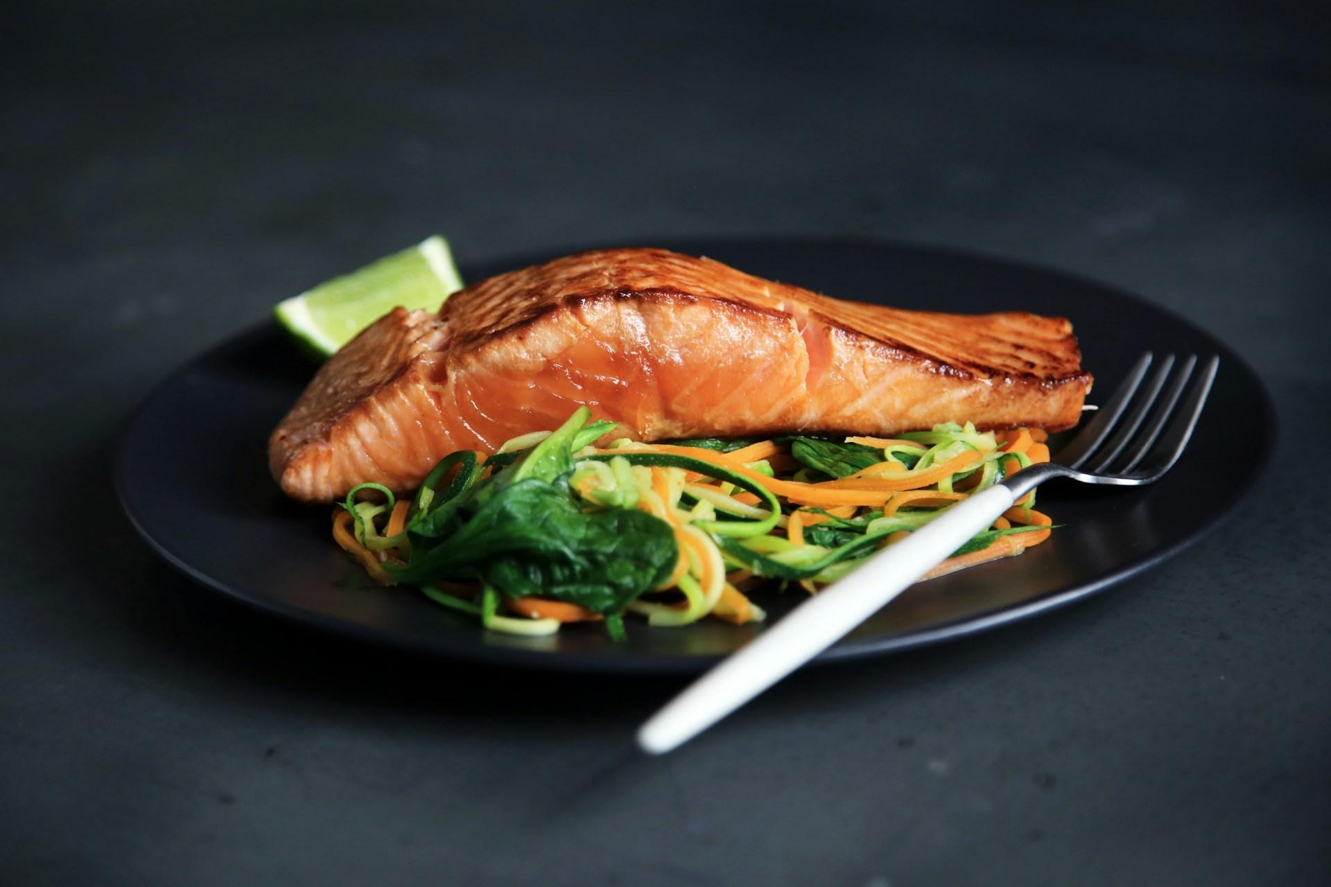 Photo: Salmon and rosemary